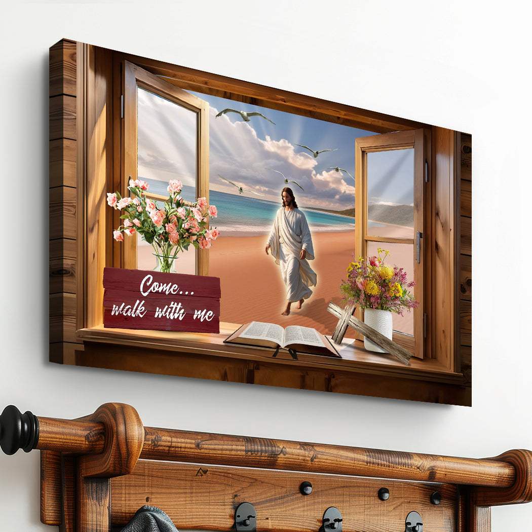 I Will Walk By Faith Faith Sign - Tailored Canvases - Flyclothing LLC