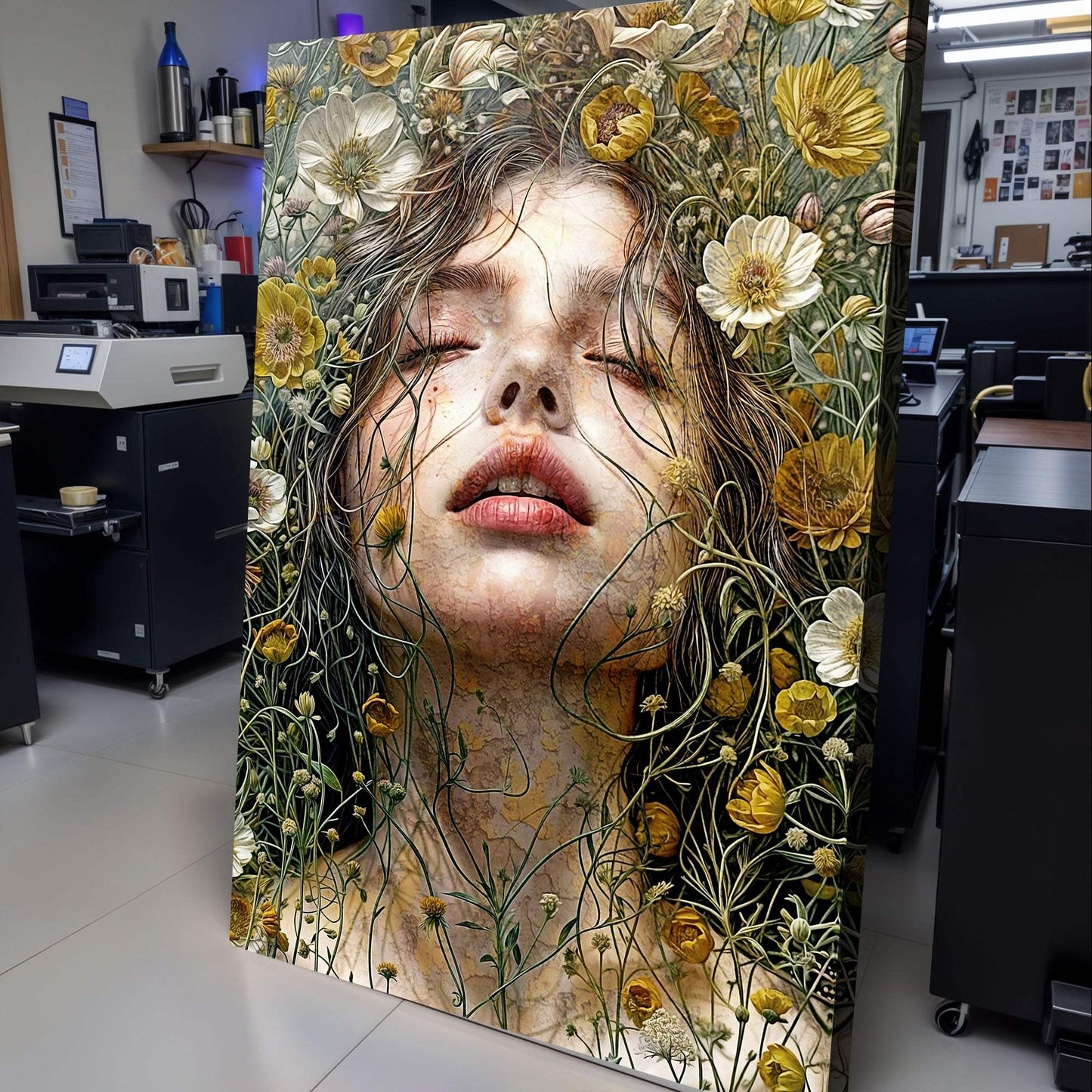 Garden Blossom Wall Art - Tailored Canvases - Flyclothing LLC