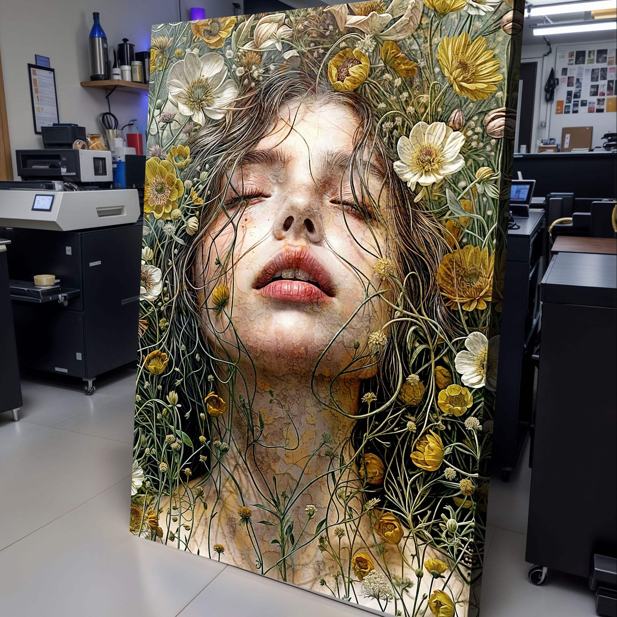 Garden Blossom Wall Art - Tailored Canvases - Flyclothing LLC