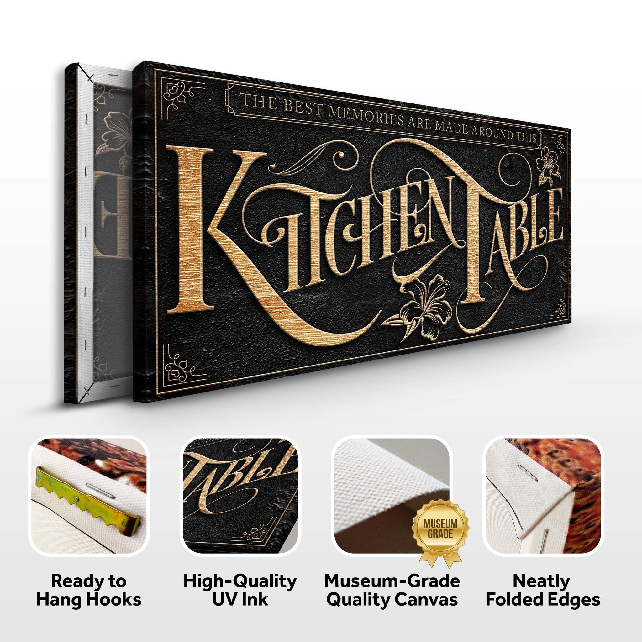 Kitchen Table Sign - Tailored Canvases - Flyclothing LLC