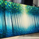 Forest Whispers Impasto Wall Art - Tailored Canvases - Flyclothing LLC