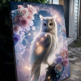 3D Owl Wall Art - Tailored Canvases - Flyclothing LLC