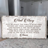 The Hail Mary Faith Sign II - Tailored Canvases - Flyclothing LLC