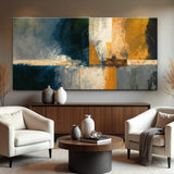 Abstract Geometric Lines Wall Art - Tailored Canvases - Flyclothing LLC