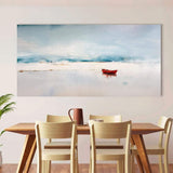 Misty Morning Abstract Wall Art - Tailored Canvases - Flyclothing LLC