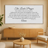 The Lord's Prayer Faith Sign - Tailored Canvases - Flyclothing LLC