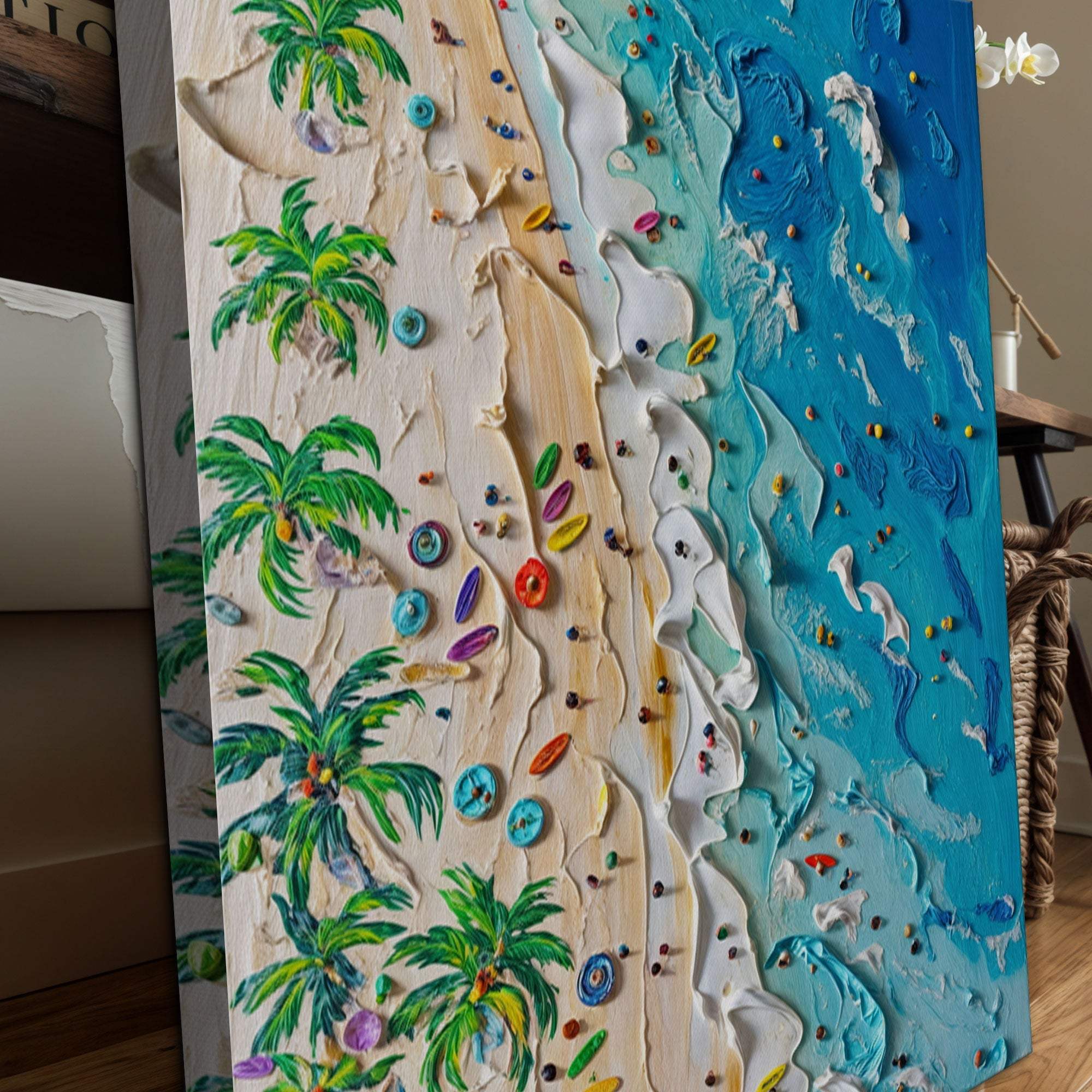 Beach Days Wall Art - Tailored Canvases - Flyclothing LLC