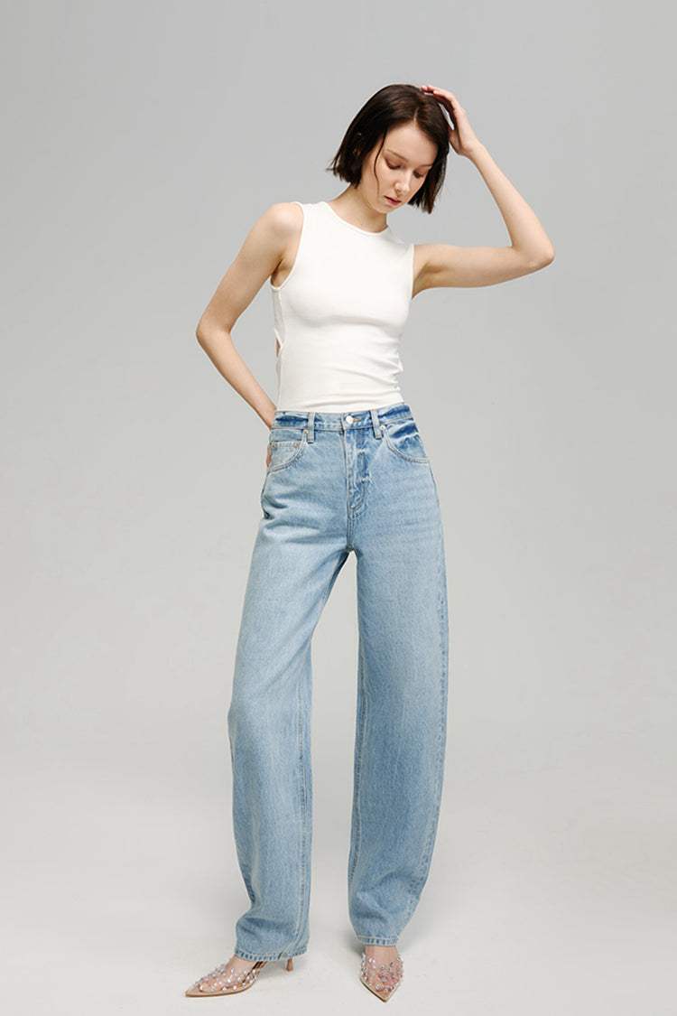 Moon Curve Jeans HJ031 - Hey Joanie - Flyclothing LLC