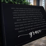 Unending Grace Faith Sign II - Tailored Canvases - Flyclothing LLC