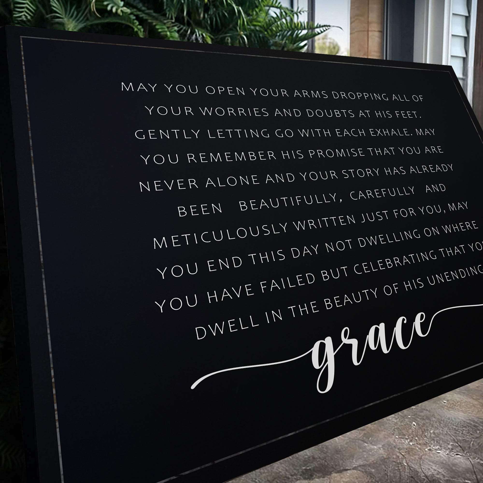 Unending Grace Faith Sign II - Tailored Canvases - Flyclothing LLC
