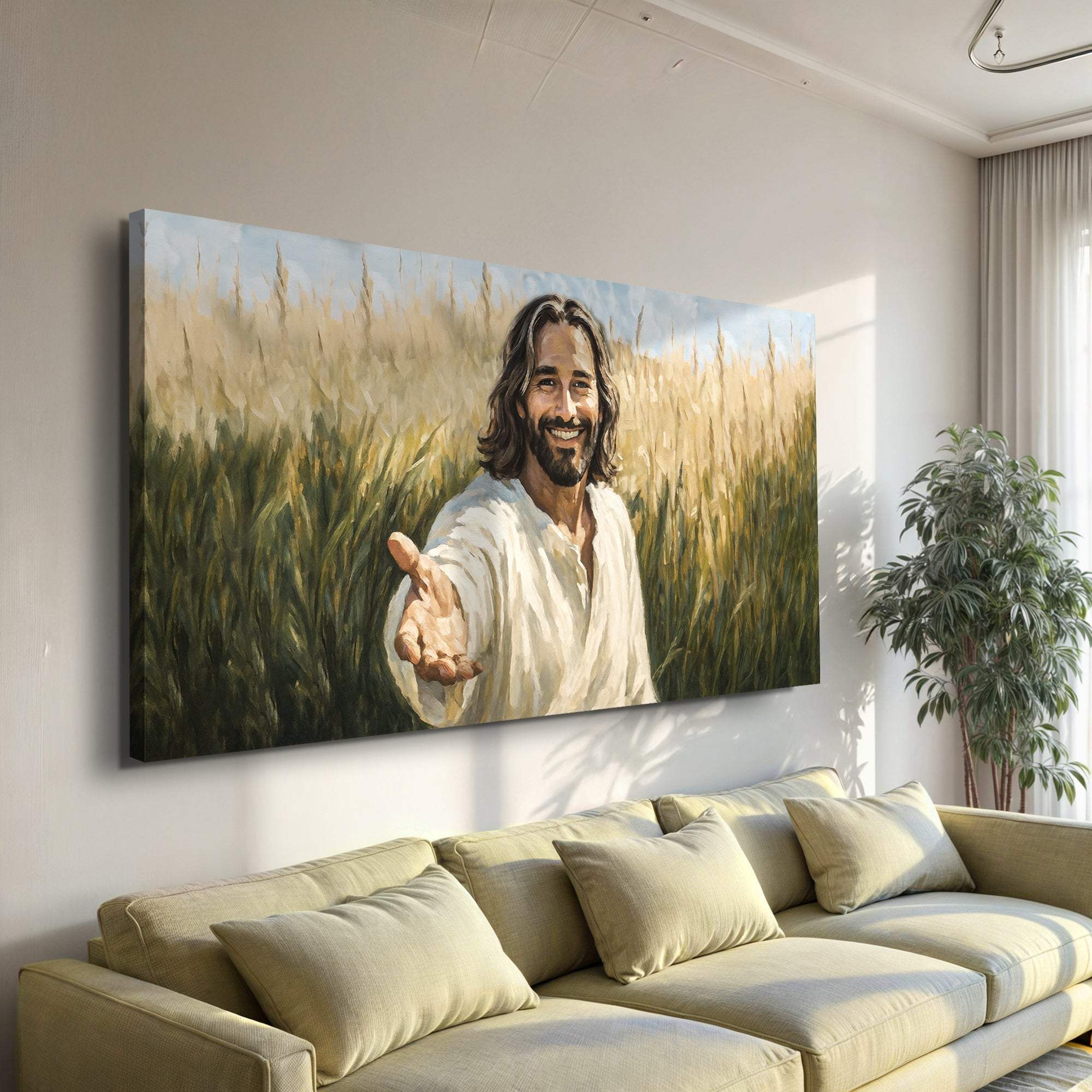 Savior's Invitation Faith Wall Art - Tailored Canvases - Flyclothing LLC
