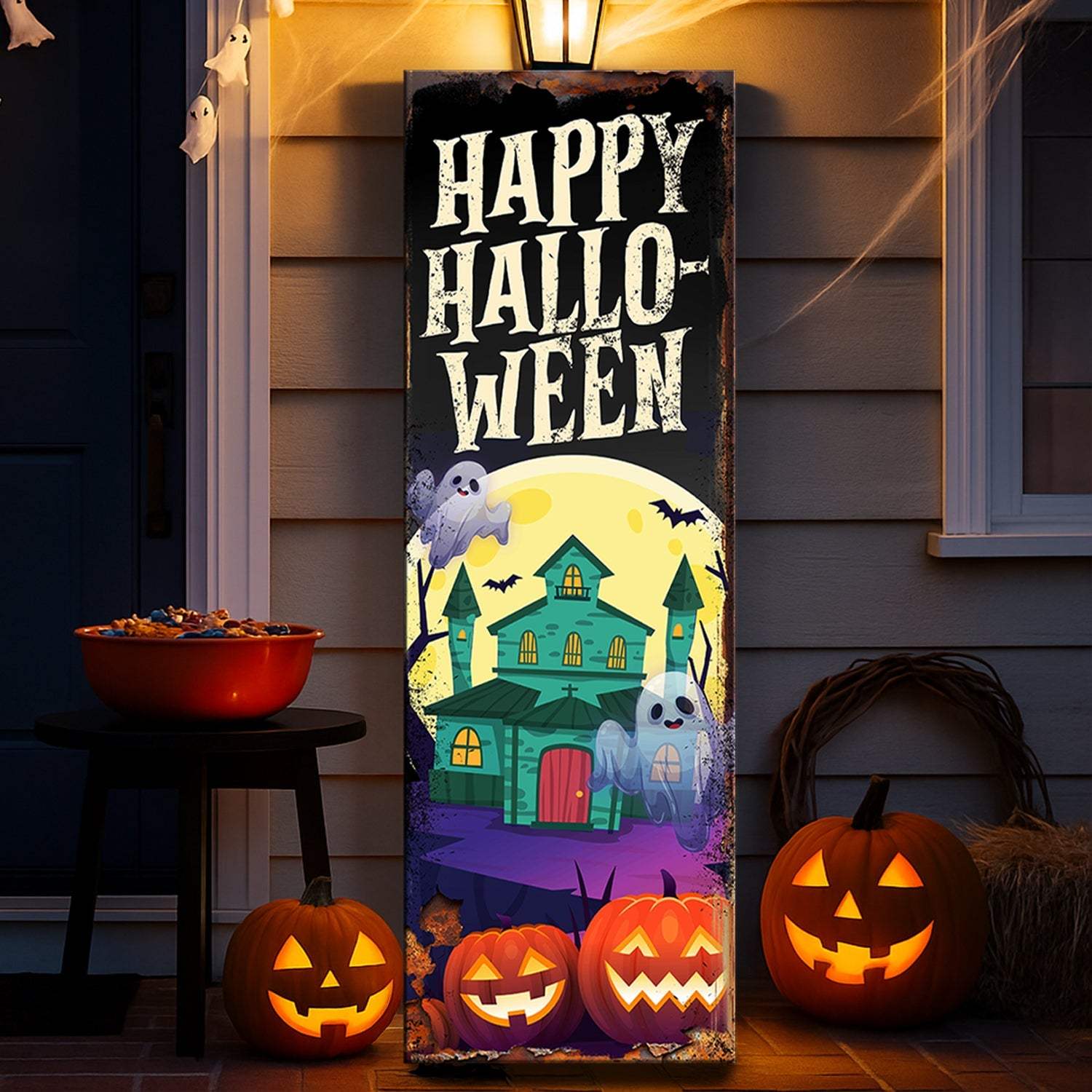 Halloween Welcome Sign - Tailored Canvases - Flyclothing LLC