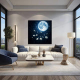 Lunar Canvas Wall Art - Tailored Canvases - Flyclothing LLC