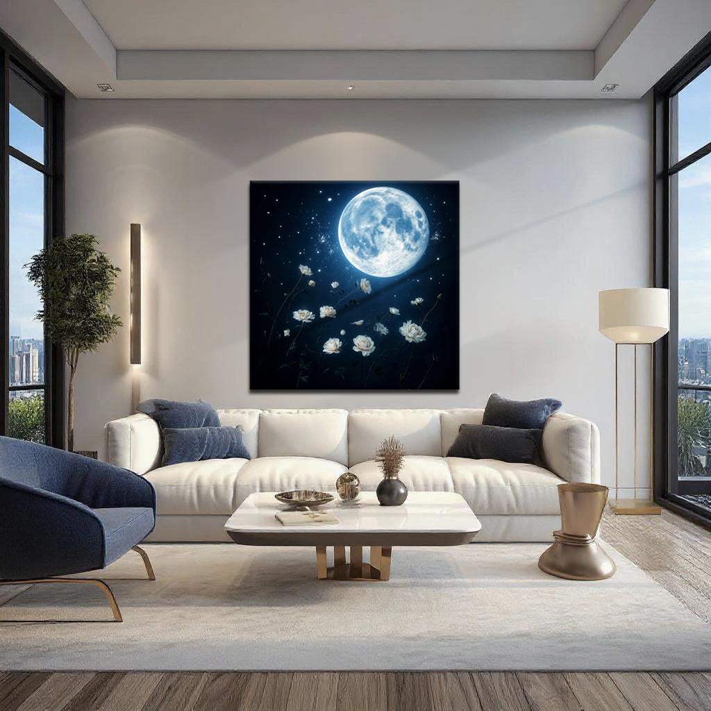 Lunar Canvas Wall Art - Tailored Canvases - Flyclothing LLC