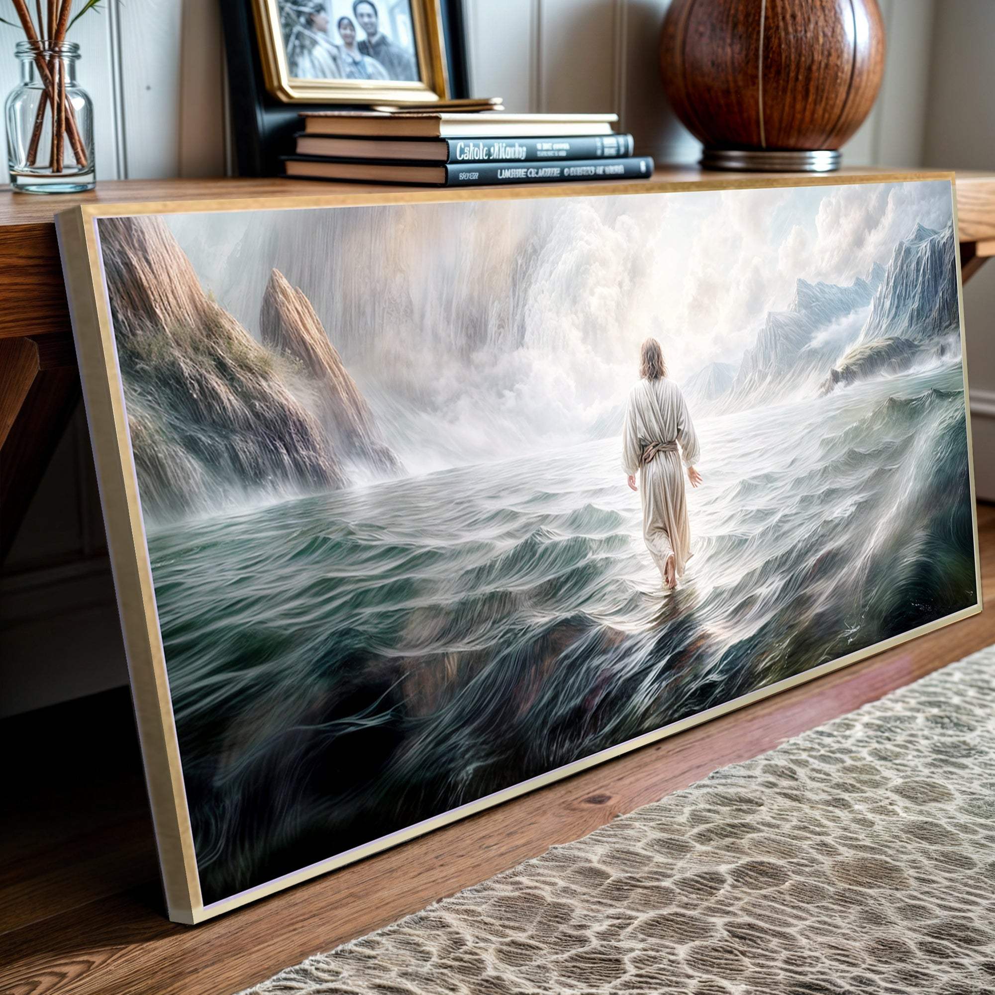 Walking on Water - Faith Wall Art VII - Tailored Canvases - Flyclothing LLC