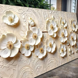 White Blossom Serenade Wall Art - Tailored Canvases - Flyclothing LLC
