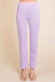 Culture Code Full Size Pin Tuck Detail Slim Pants - Trendsi - Flyclothing LLC