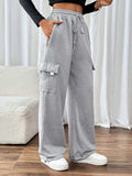 Perfee Drawstring Elastic Waist Joggers with Pockets - Trendsi - Flyclothing LLC