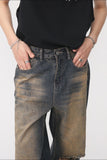 Distressed Wide Leg Jeans - Trendsi