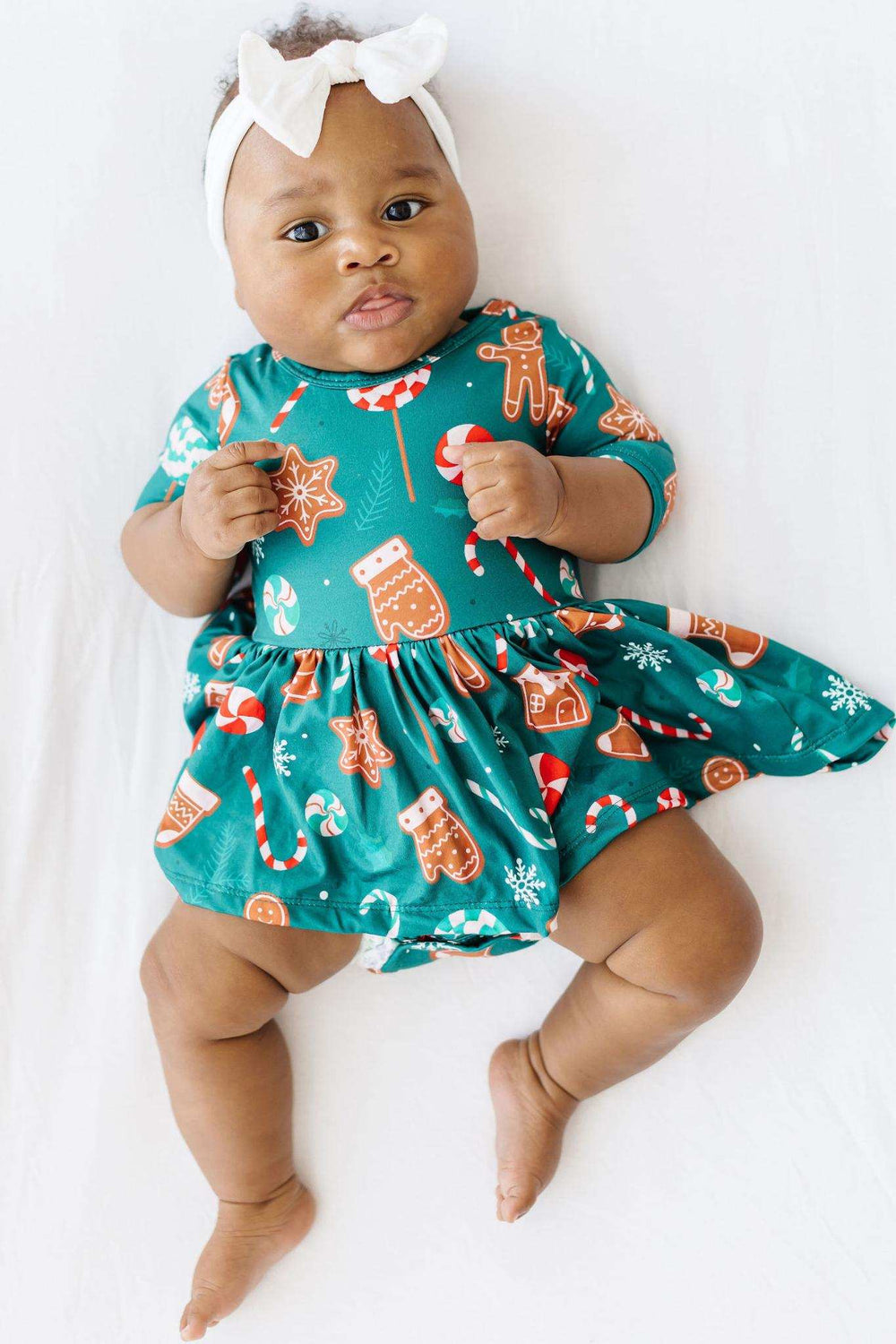 Gingerbread House 3/4 Sleeve Twirl Bodysuit - Mila & Rose ® - Flyclothing LLC