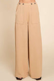 Culture Code Full Size High Waist Wide Leg Cargo Pants - Trendsi