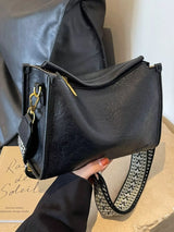 Wide Strap Crossbody Bag - Trendsi - Flyclothing LLC