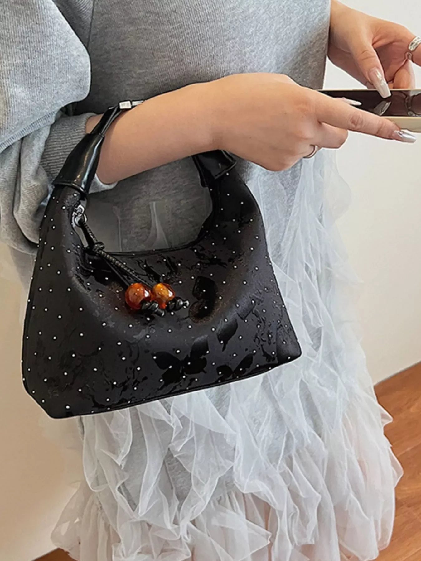 Polka Dot Crossbody Bag - Trendsi - Flyclothing LLC