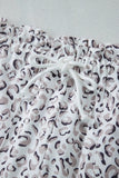 Drawstring Leopard Long Sleeve Hooded Top and Shorts Set - Trendsi