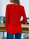 Button Up Long Sleeve Cardigan - Trendsi - Flyclothing LLC