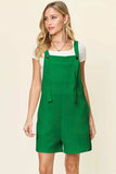 Double Take Full Size Texture Sleeveless Romper - Trendsi - Flyclothing LLC