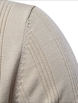 Men's Collared Neck Short Sleeve Knit Polo - Trendsi - Flyclothing LLC