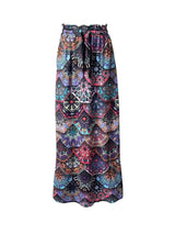 Printed Maxi Skirt with Pockets - Trendsi - Flyclothing LLC