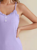 Ribbed Scoop Neck Top and Shorts Lounge Set - Trendsi - Flyclothing LLC