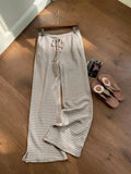 Drawstring Wide Leg Pants - Trendsi - Flyclothing LLC
