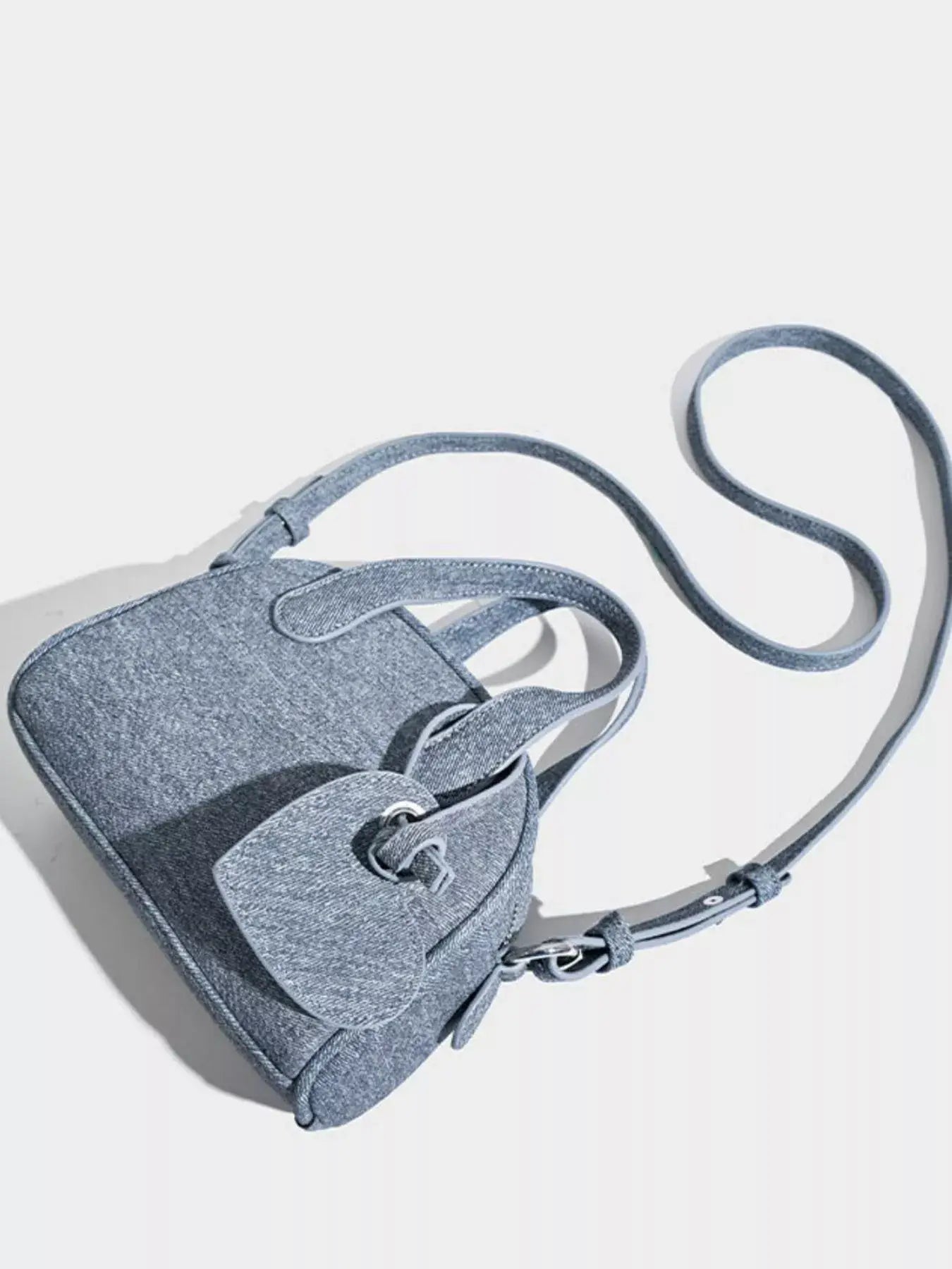 Top Handle Adjustable Strap Crossbody Bag - Trendsi - Flyclothing LLC