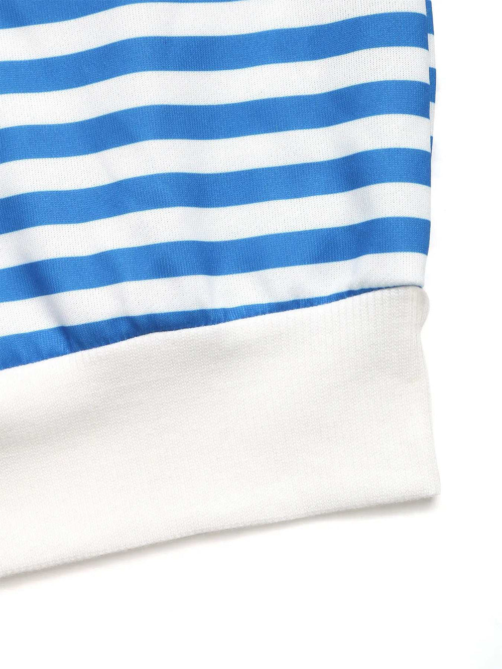 Striped Quarter Zip Long Sleeve Hoodie - Trendsi - Flyclothing LLC