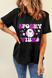Graphic Round Neck Short Sleeve T-Shirt - Trendsi - Flyclothing LLC