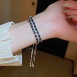 Alloy Zircon Bracelet - Trendsi