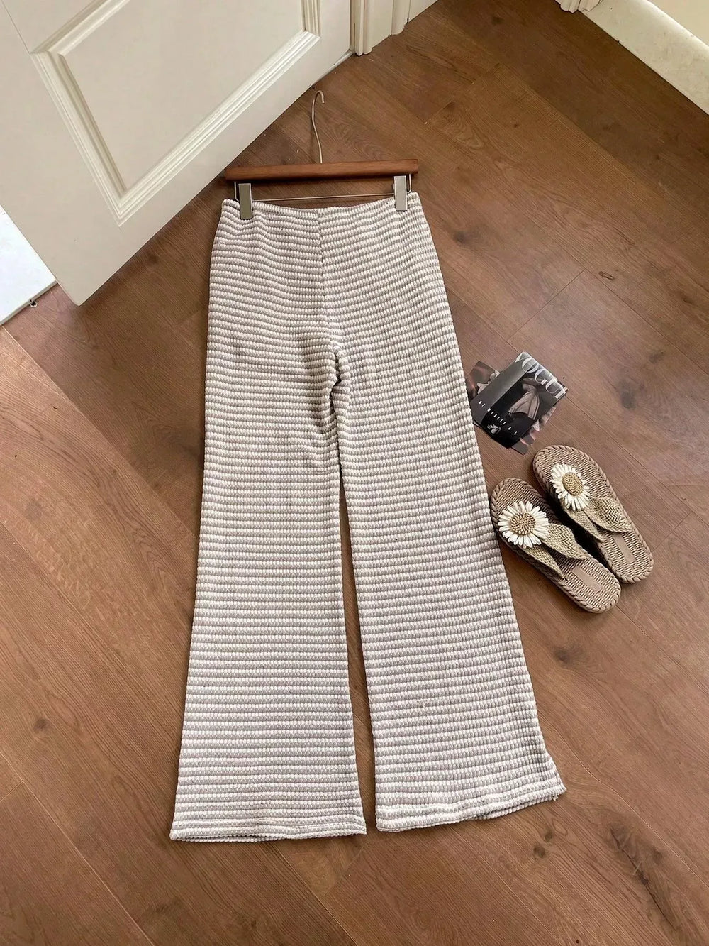 Drawstring Wide Leg Pants - Trendsi - Flyclothing LLC