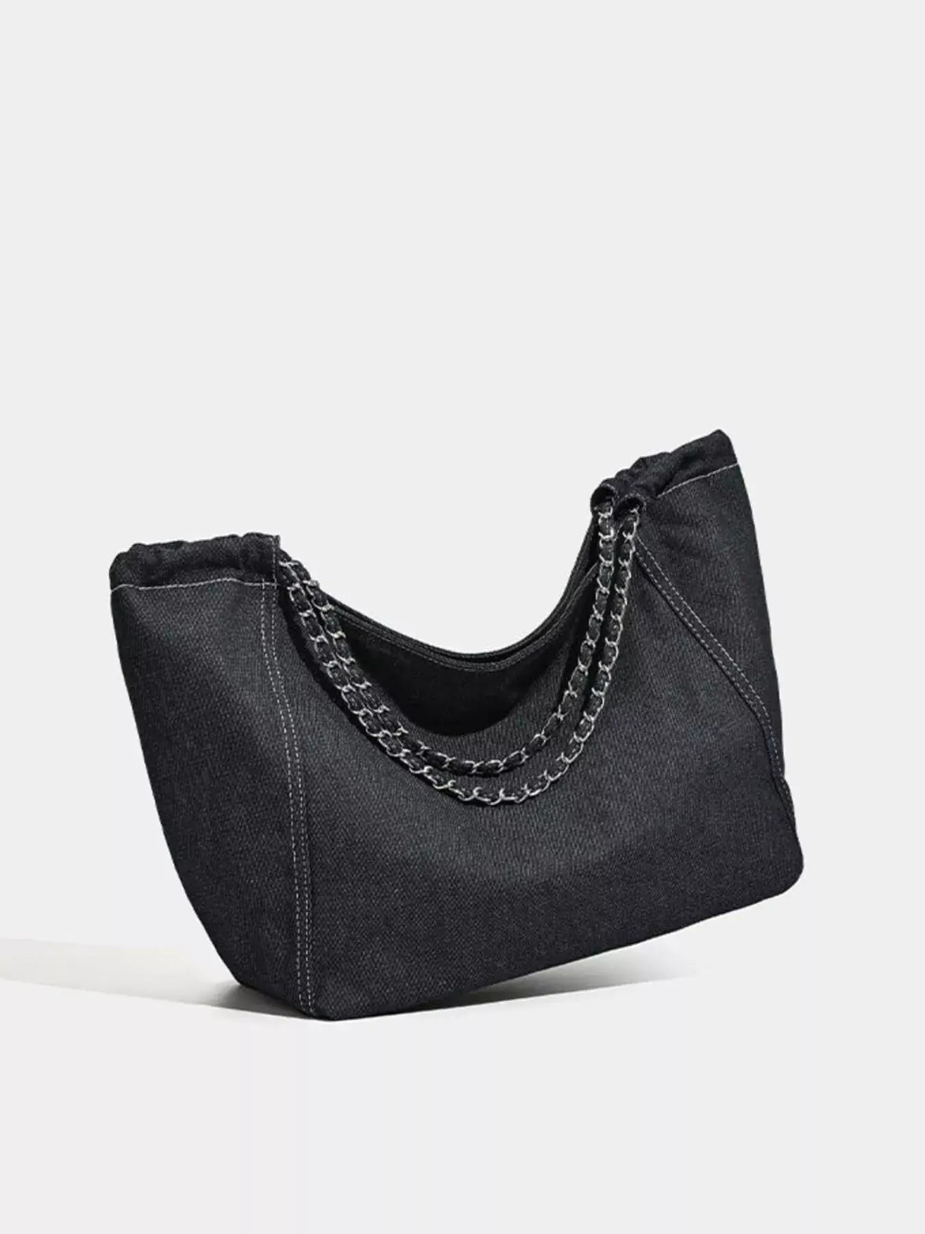 Chain Strap Tote Bag - Trendsi - Flyclothing LLC