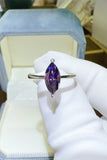 2 Carat Moissanite 925 Sterling Silver Ring - Trendsi