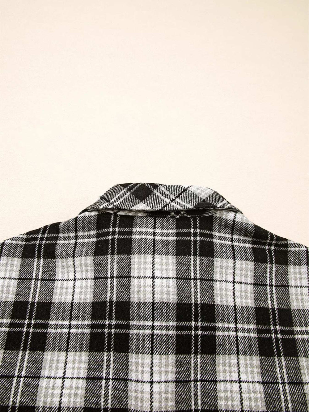 Plaid Print Chest Pockets Buttoned Shirt - Trendsi - Flyclothing LLC