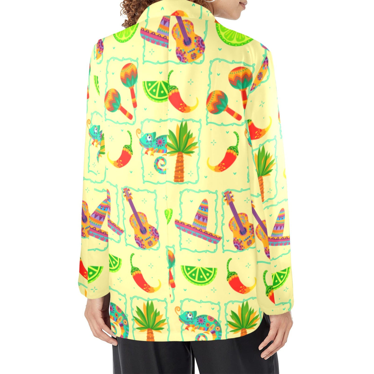 Baha Ranch Colores De Mexico Festival Blazer Women's Blazer - Baha Ranch Western Wear - Flyclothing LLC