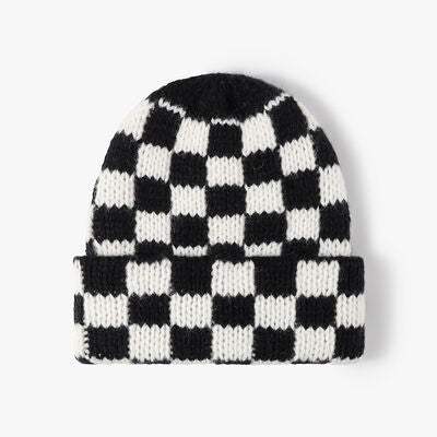 Thermal Checkered Hat - Trendsi - Flyclothing LLC