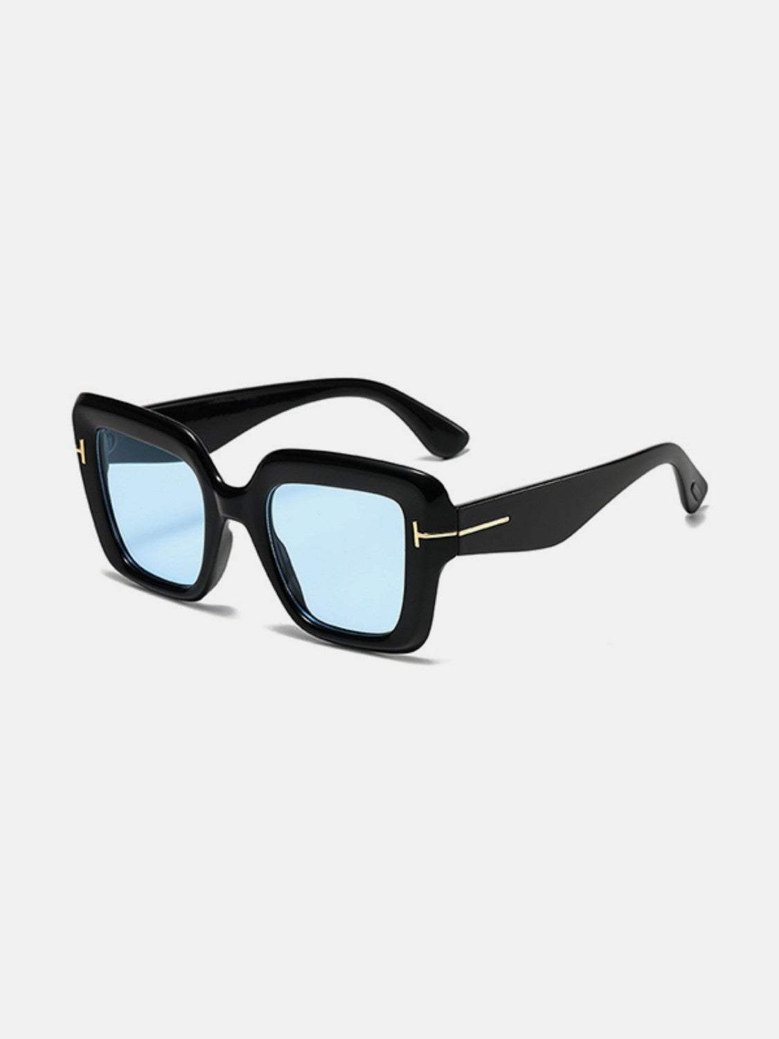 Polycarbonate Frame Square Sunglasses - Trendsi - Flyclothing LLC