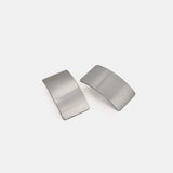 Stainless Steel Rectangle Earring - Trendsi - Flyclothing LLC
