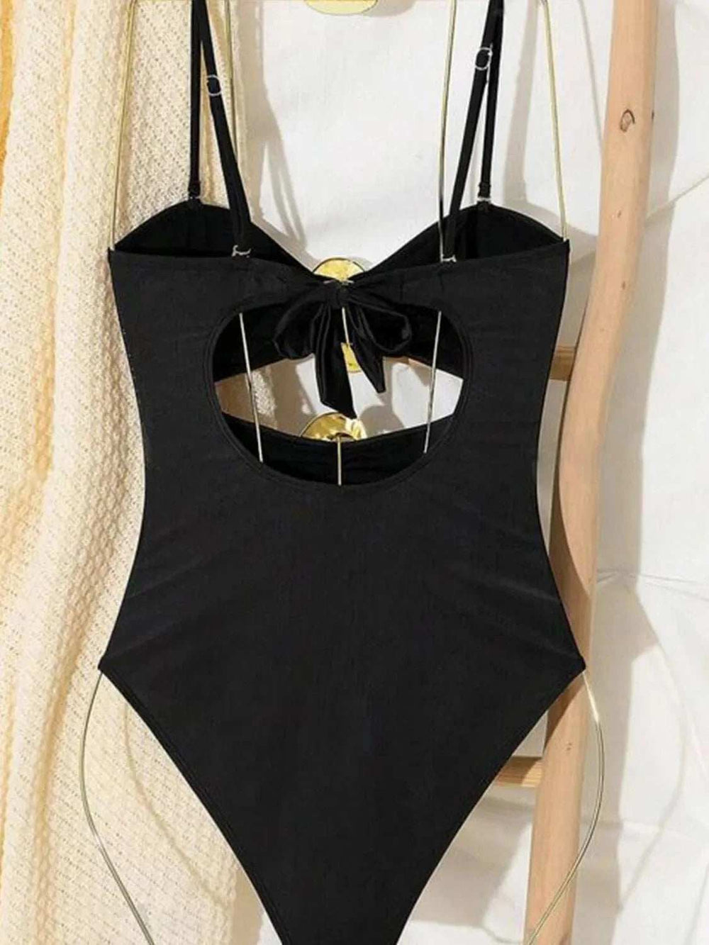 Cutout Sweetheart Neck One-Piece Swimwear - Trendsi - Flyclothing LLC