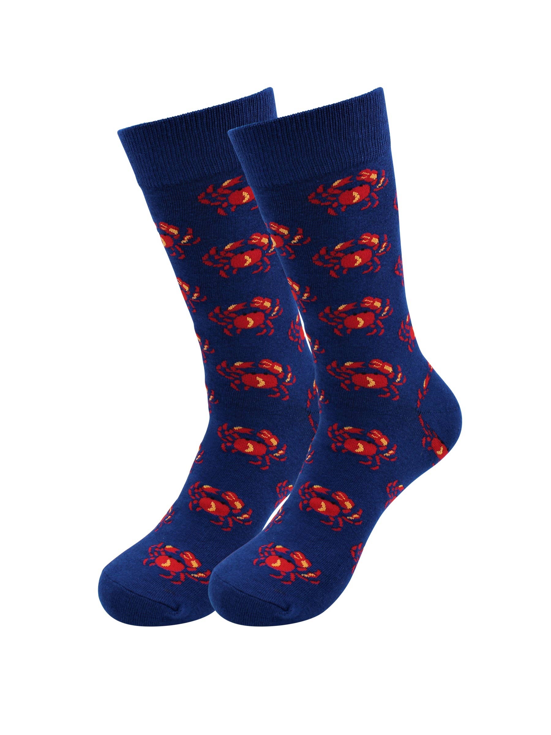 Crab Socks - Comfy Cotton for Men & Women