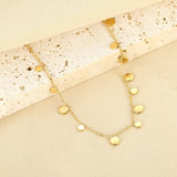 18K Gold-Plated Charm Bracelet - Trendsi - Flyclothing LLC