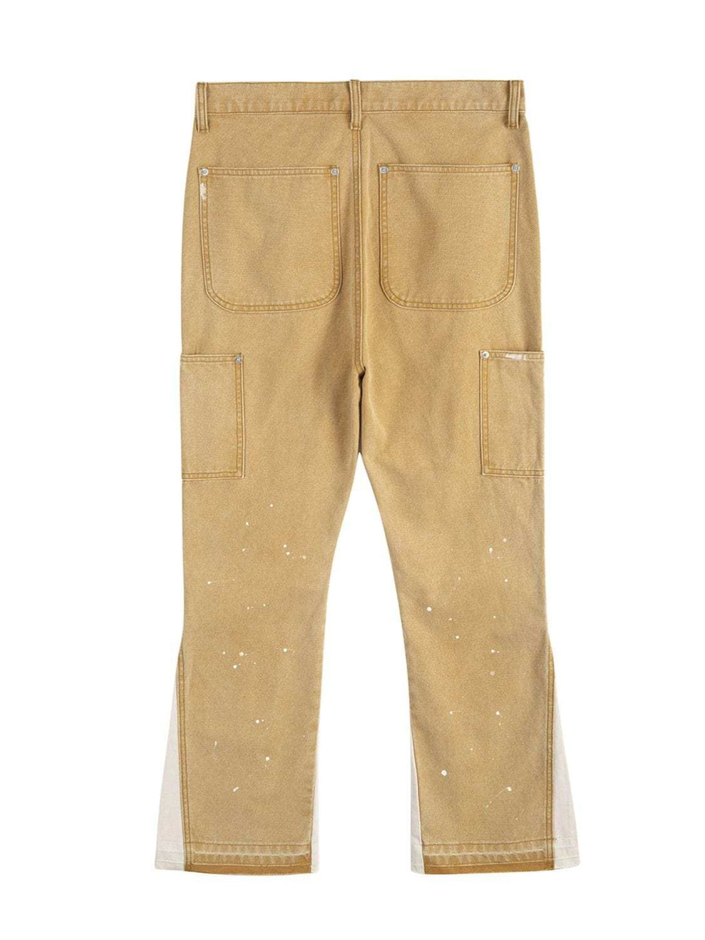 Men's Contrast Washed Bootcut Jeans - Trendsi - Flyclothing LLC